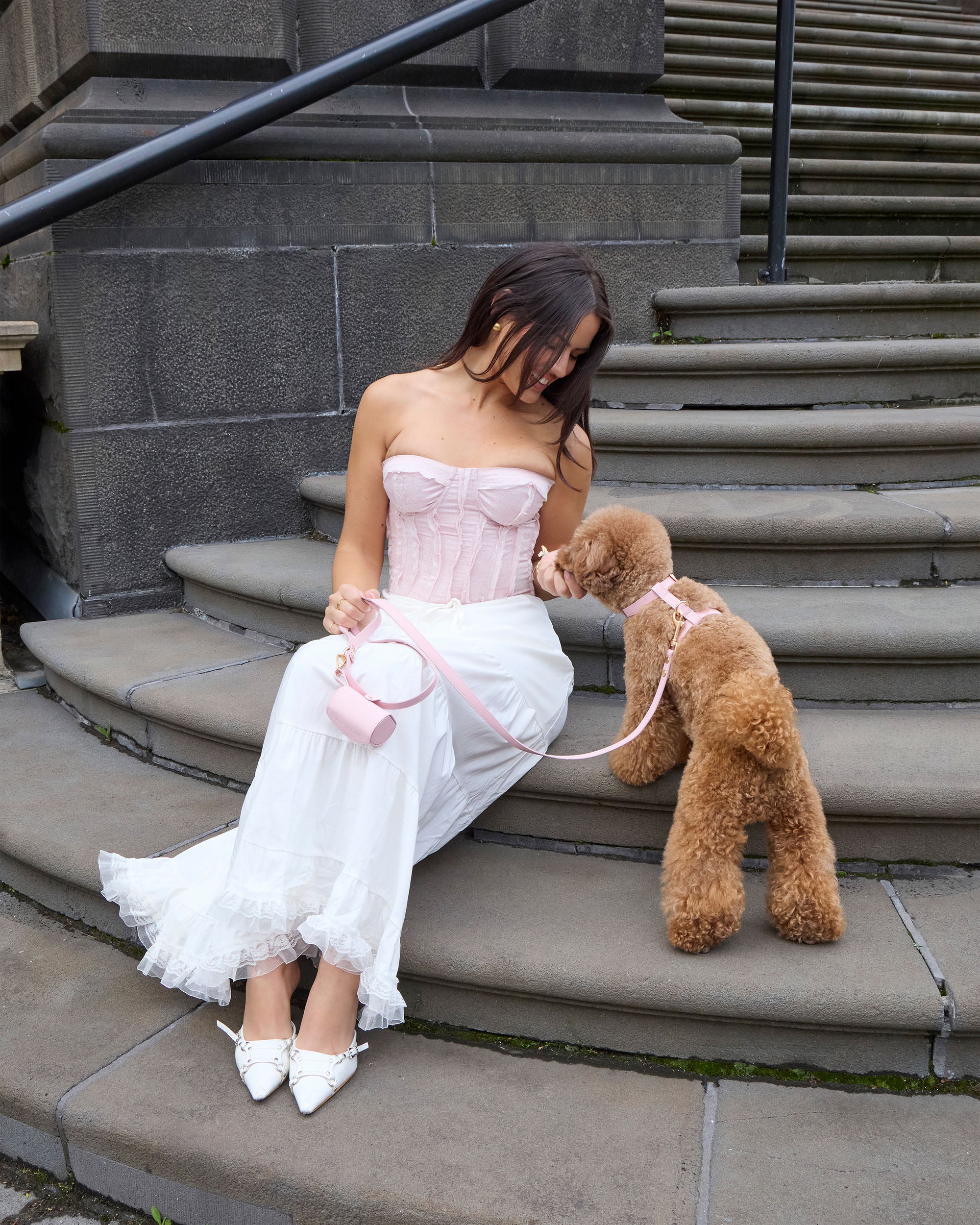 Poop Bag Holder – Blush Pink