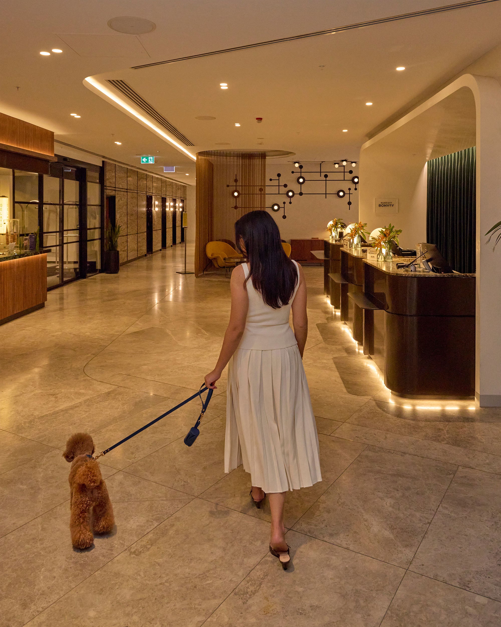 Classic Collar Set – Navy Blue