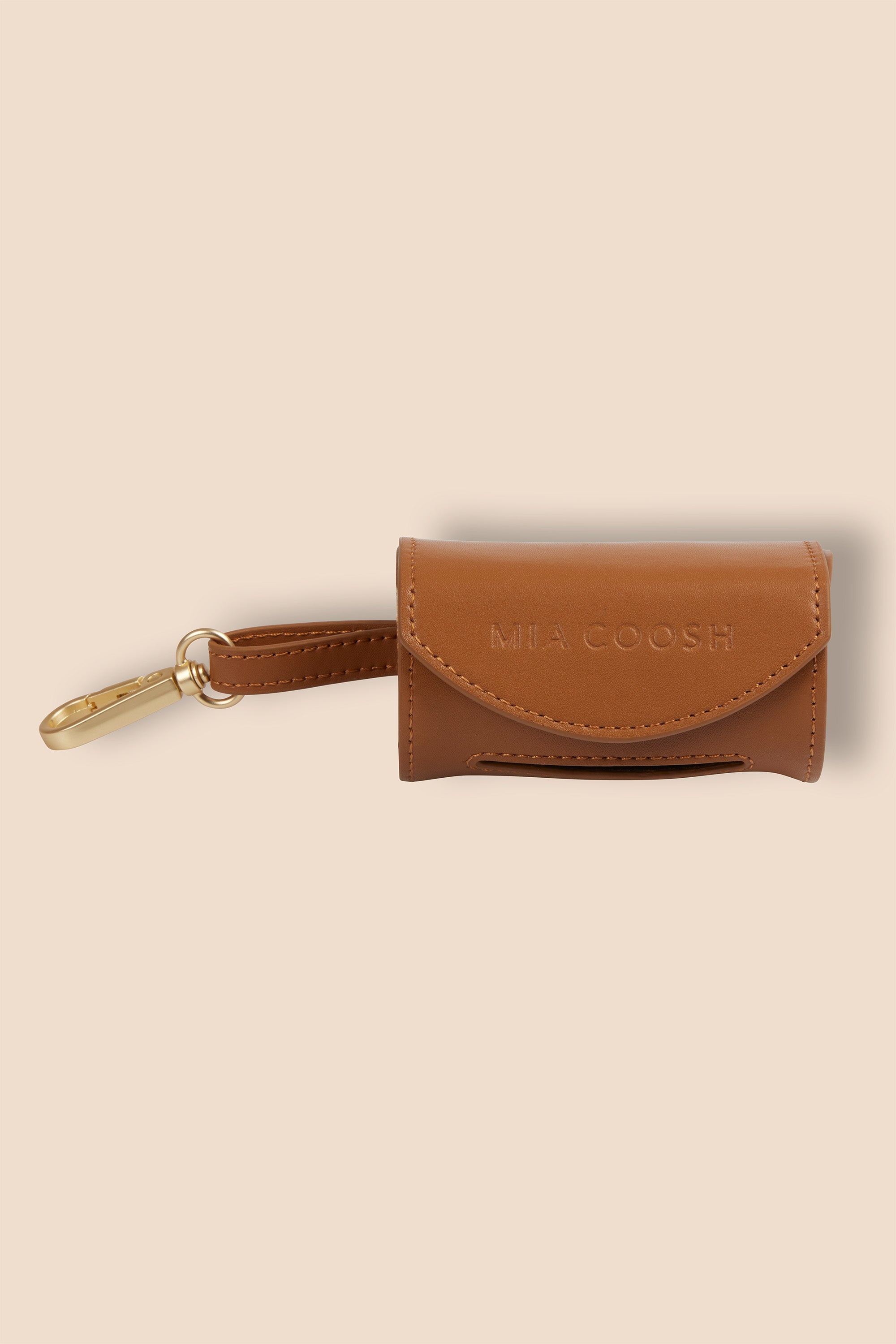 Poop Bag Holder – Caramel Brown