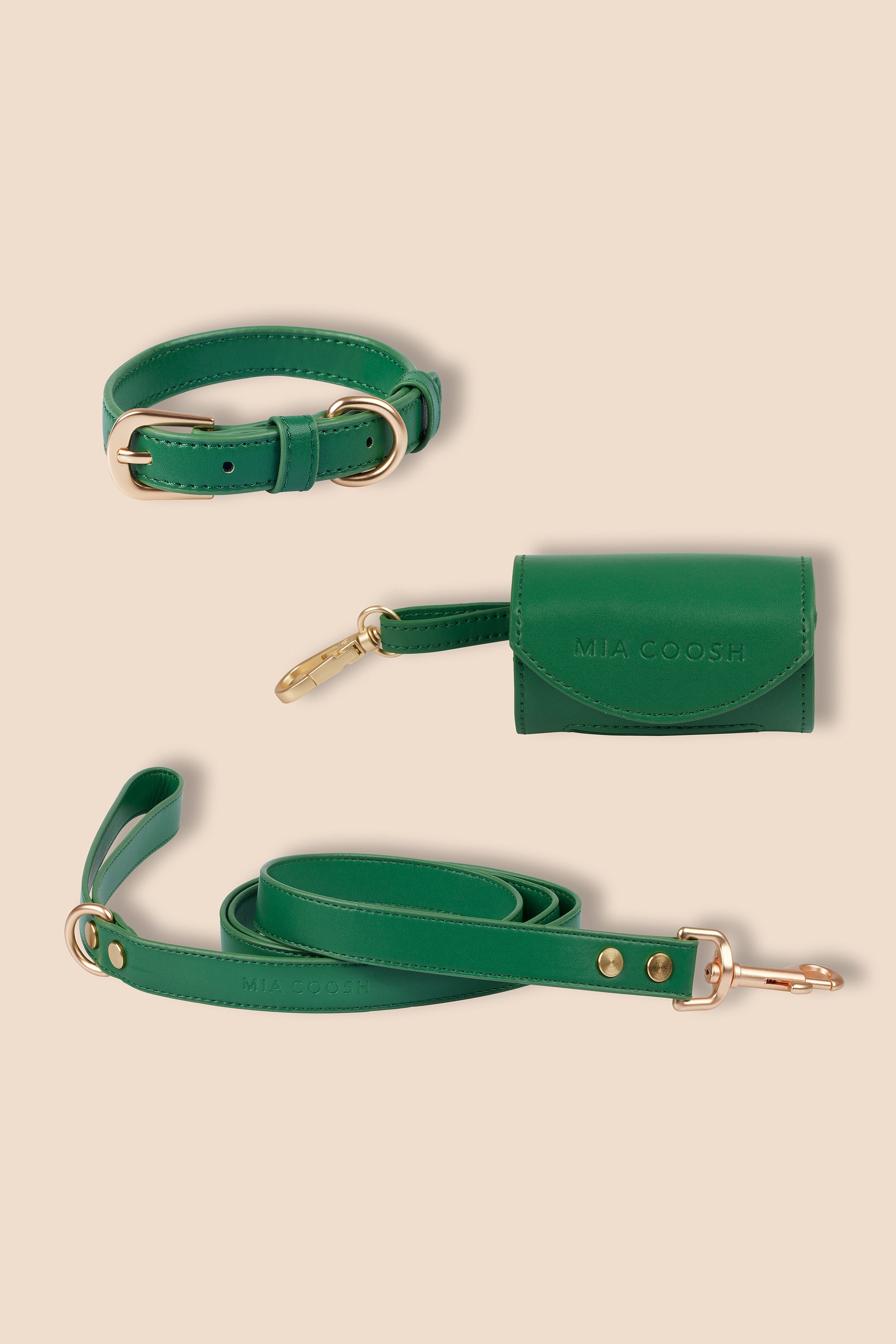Classic Collar Set – Emerald Green