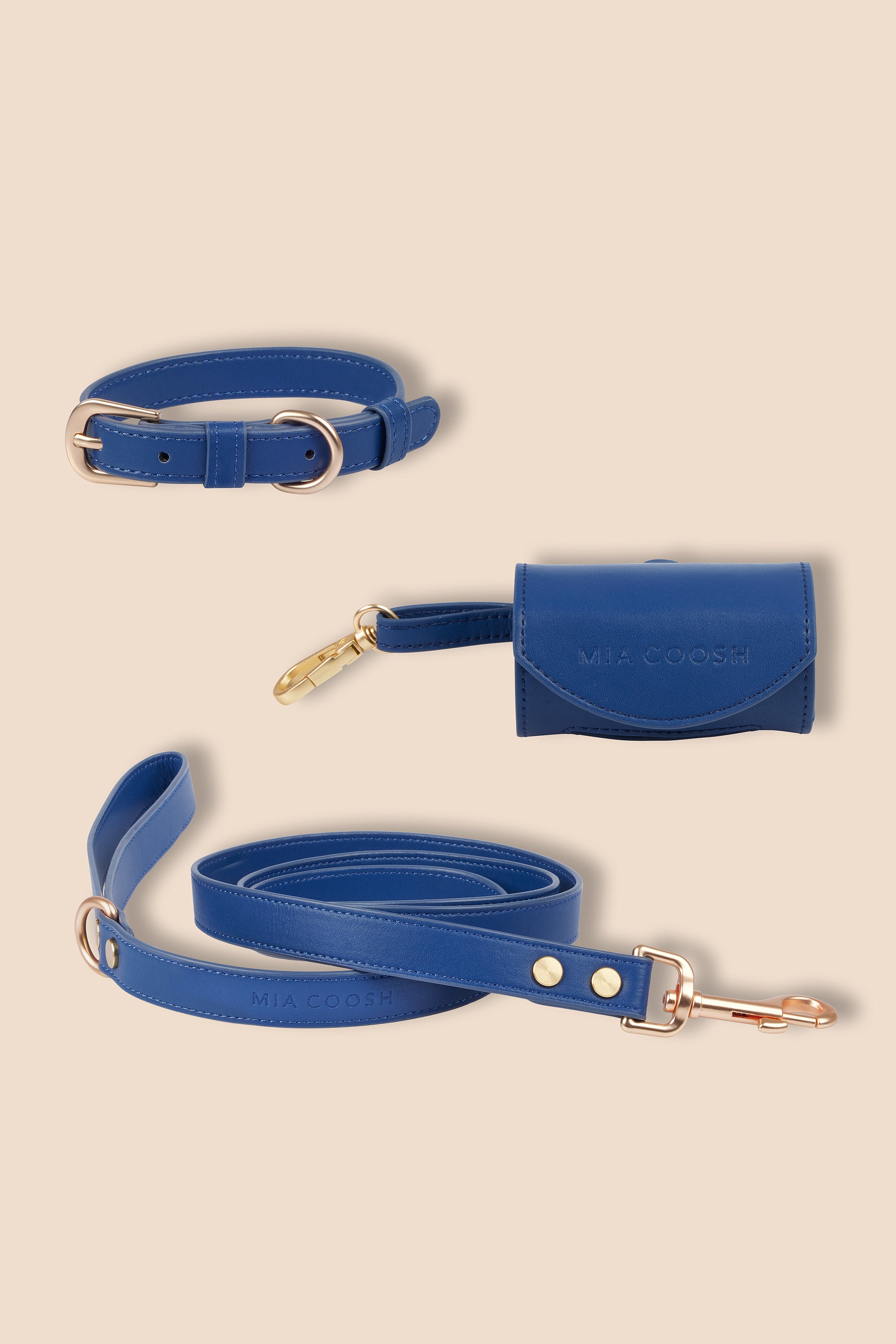 Classic Collar Set – Navy Blue