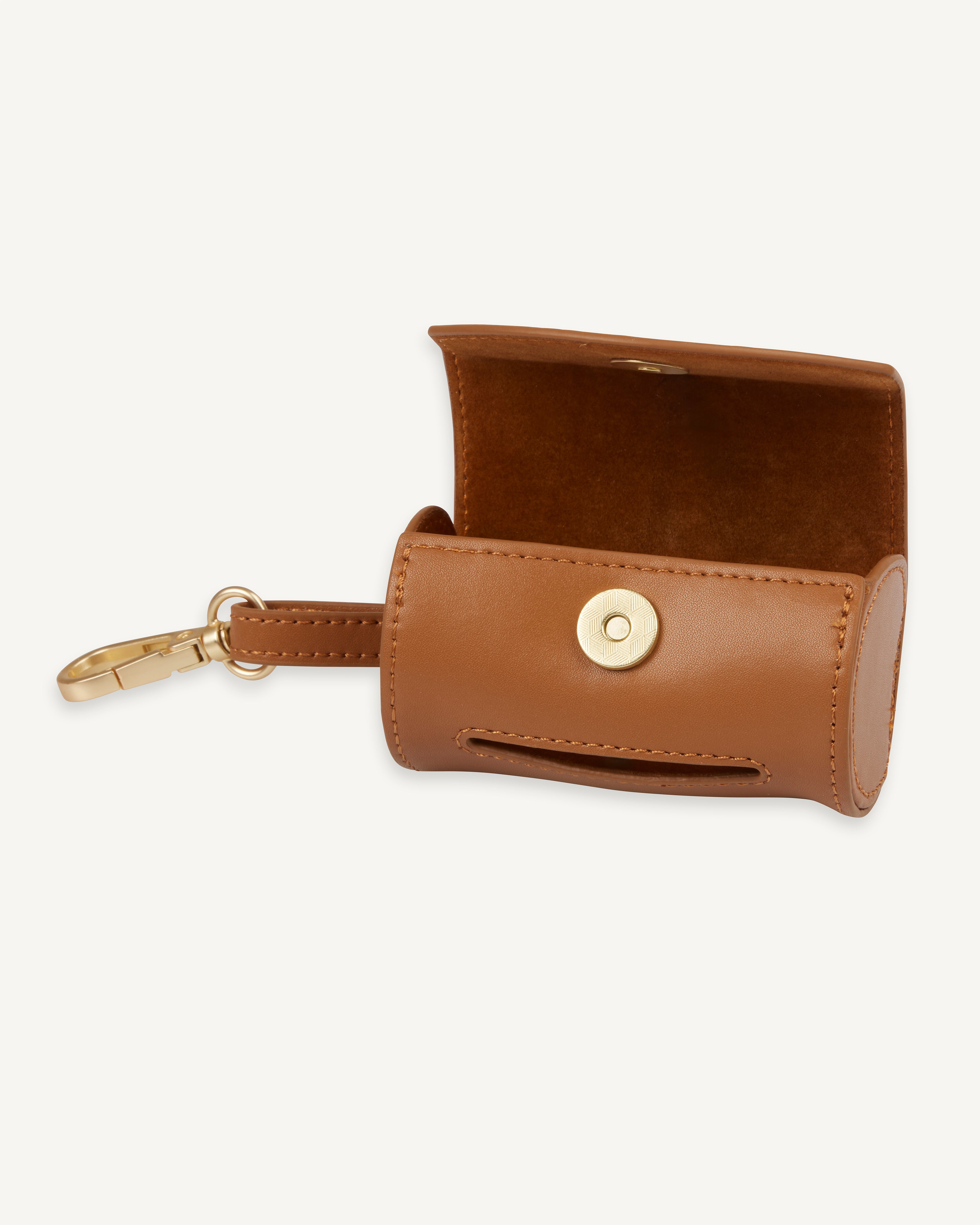 Poop Bag Holder – Caramel Brown