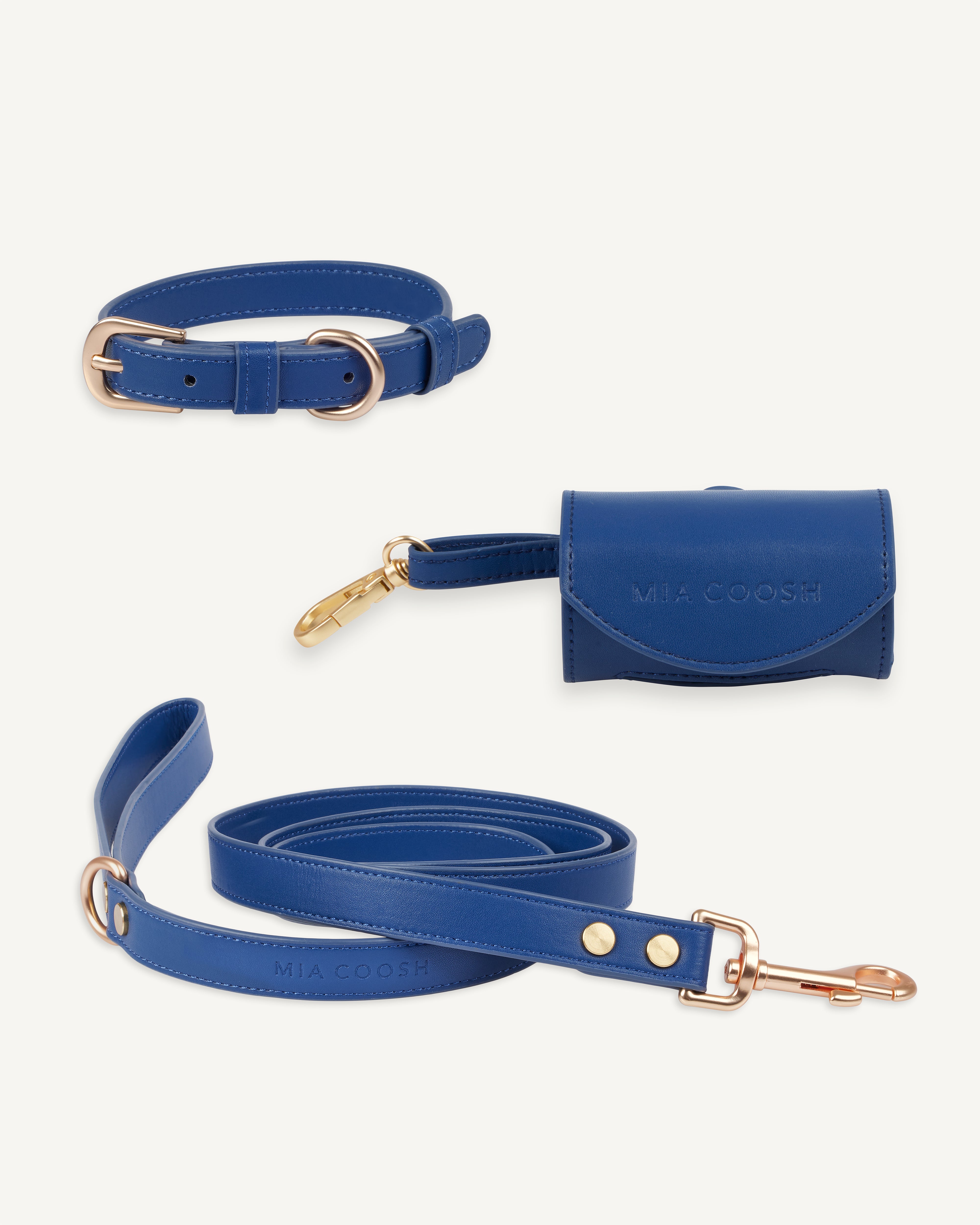 Classic Collar Set – Navy Blue