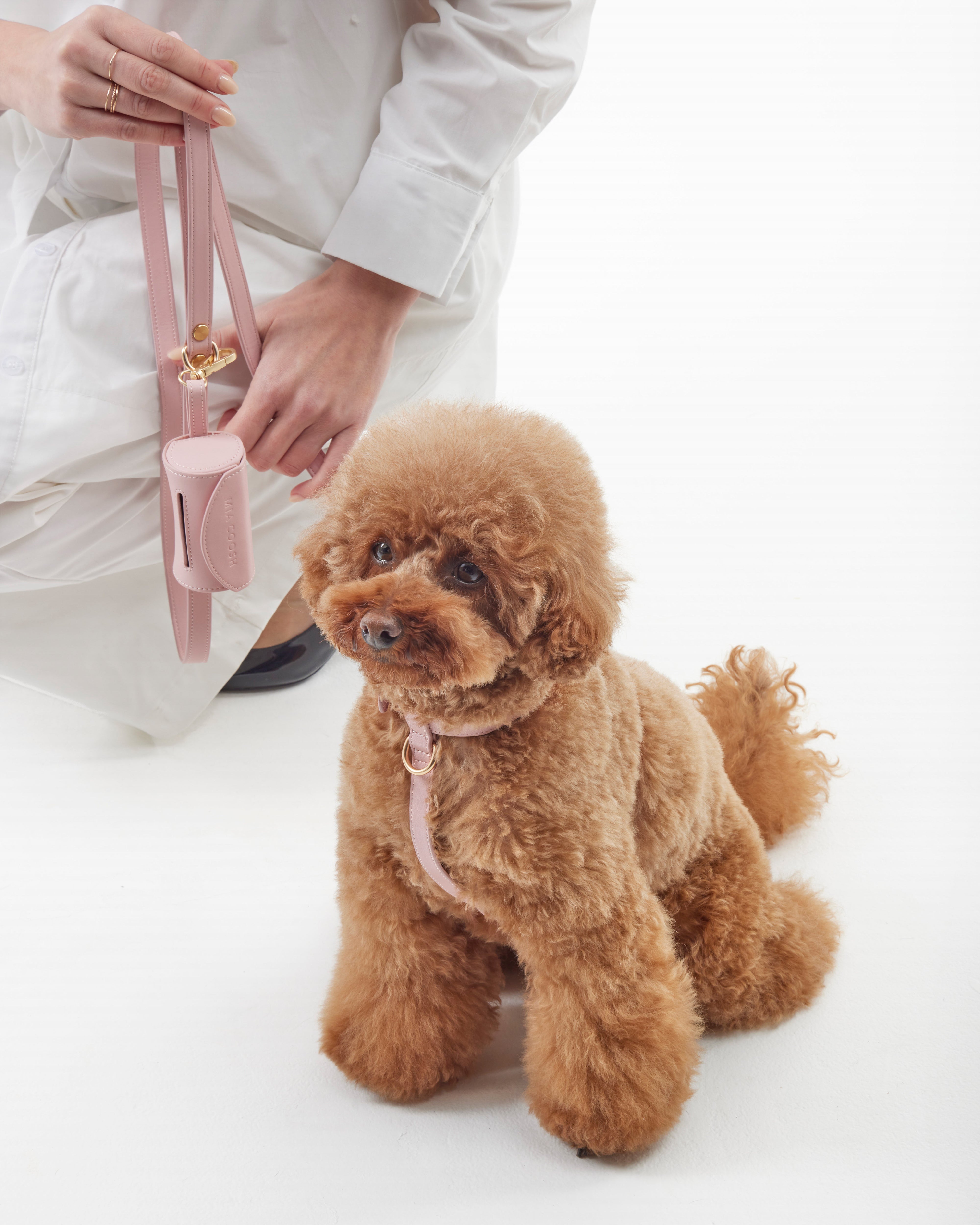 Poop Bag Holder – Blush Pink