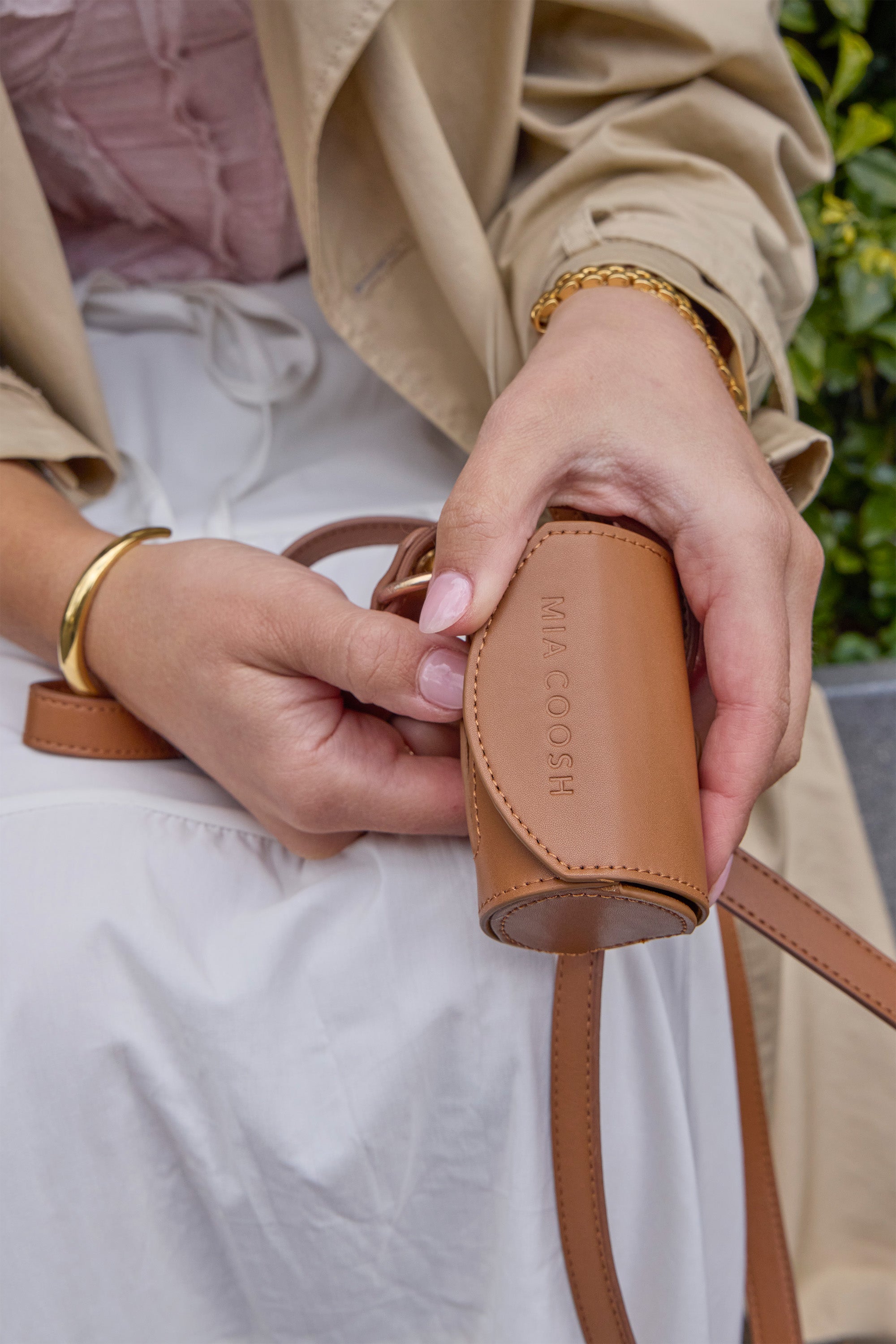 Classic Collar Set – Caramel Brown