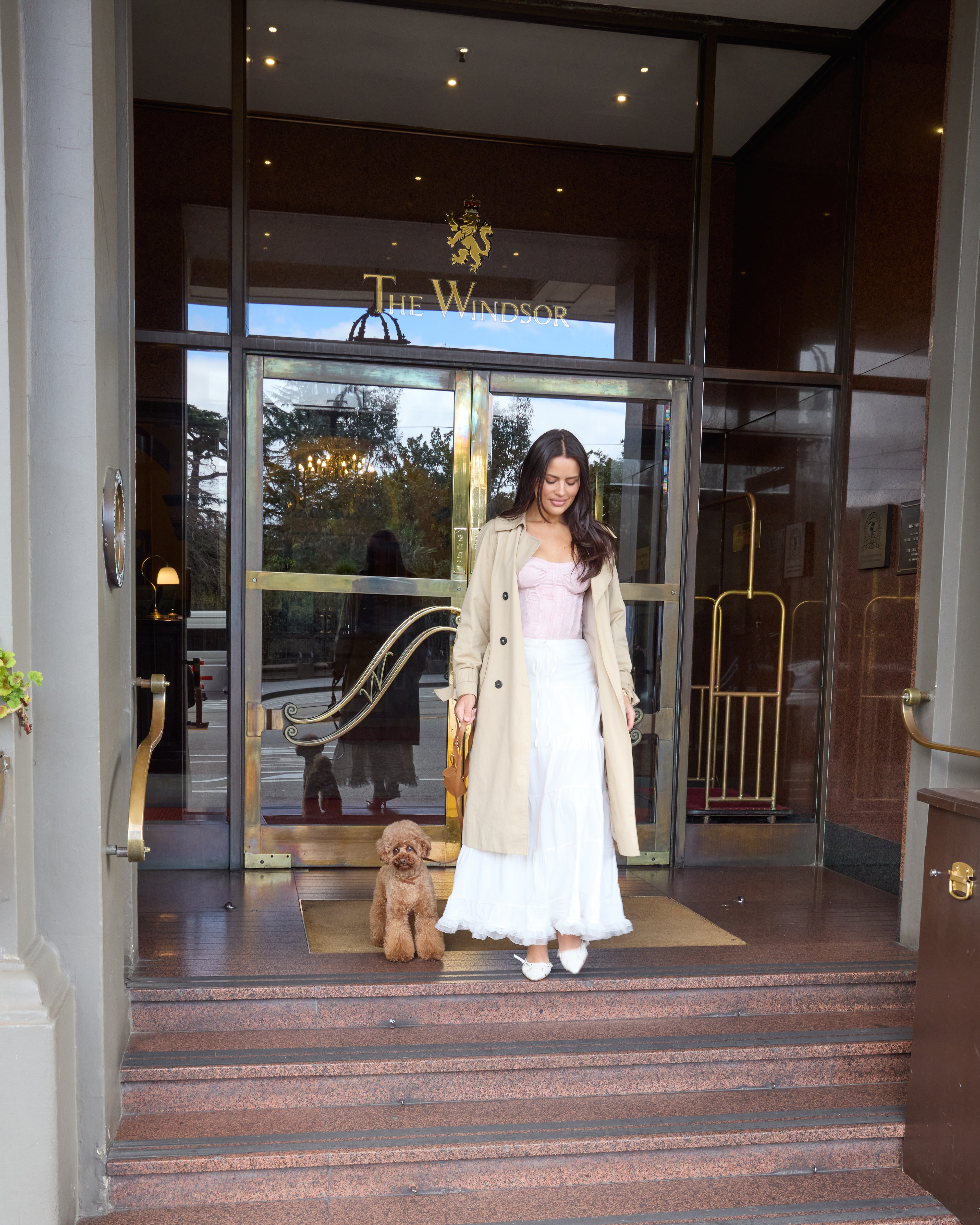 Classic Collar Set – Caramel Brown