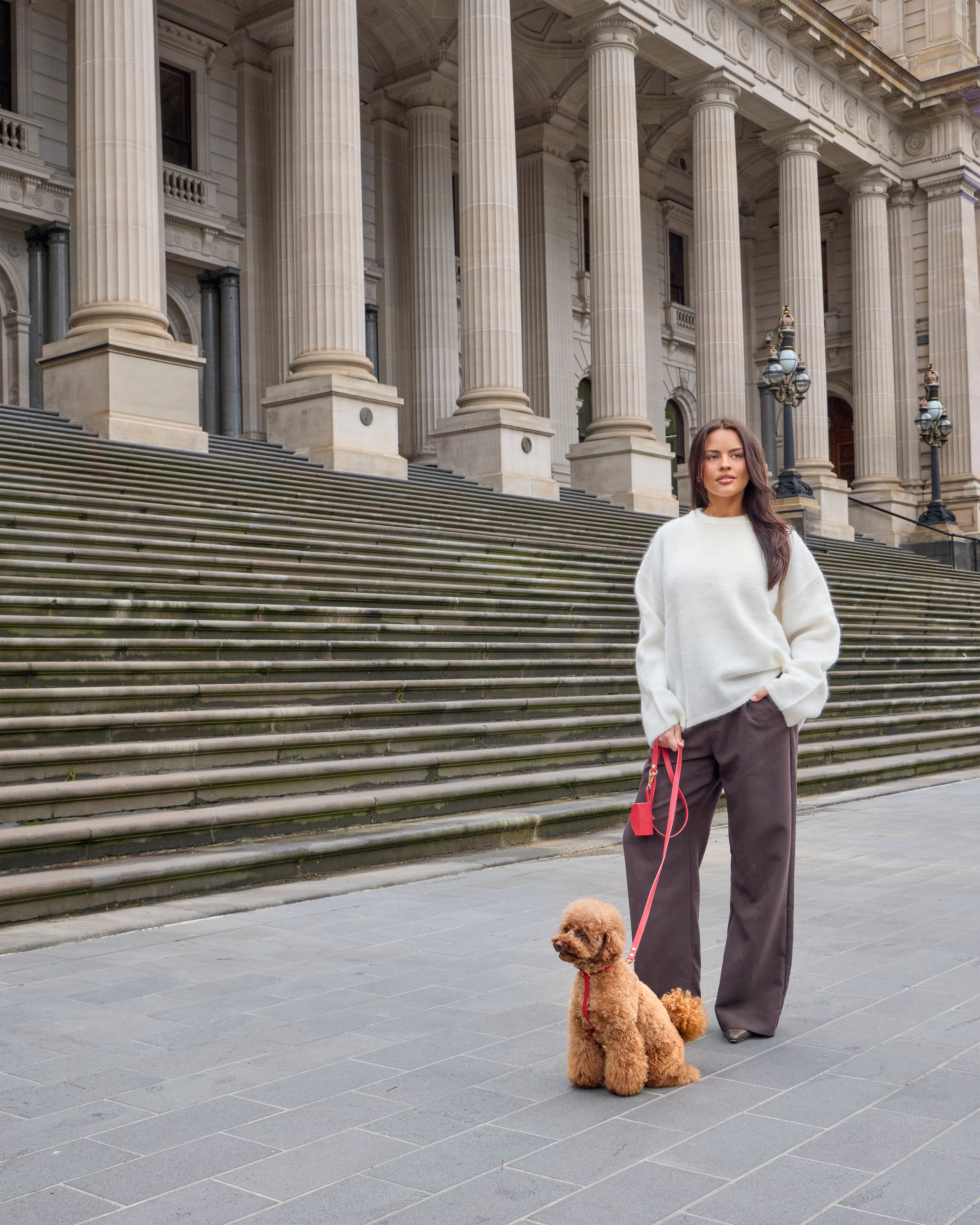 Classic Harness – Rouge Red