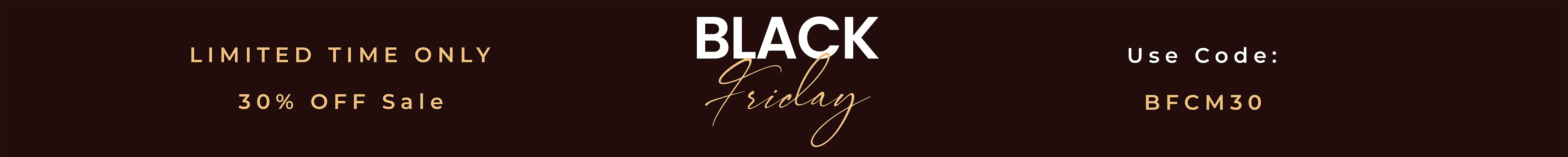 MIA COOSH Black Friday Sale 30% OFF Storewide Limited Time Only