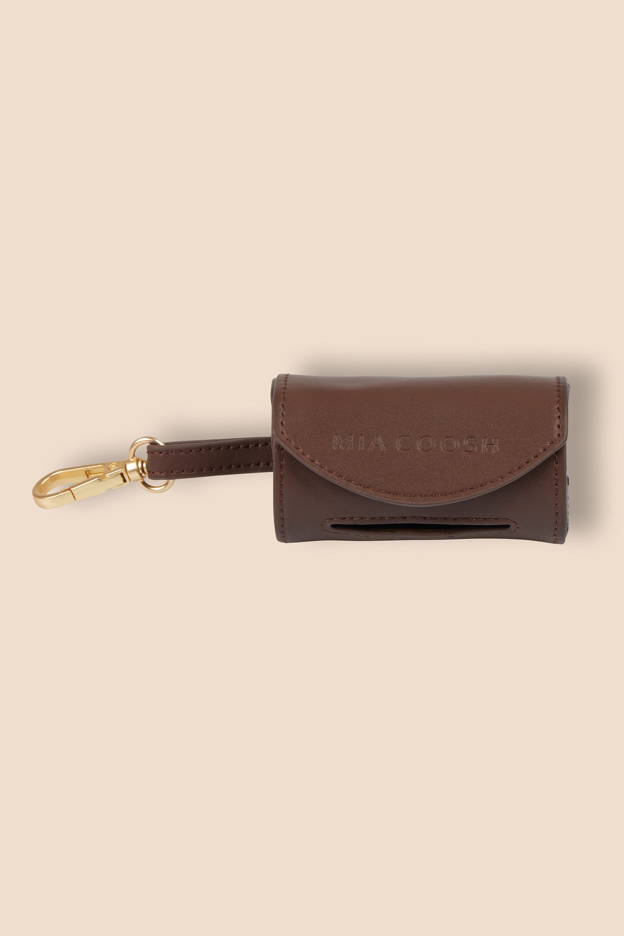 Designer Microfibre Leather Poop Bag Holders | MIA COOSH