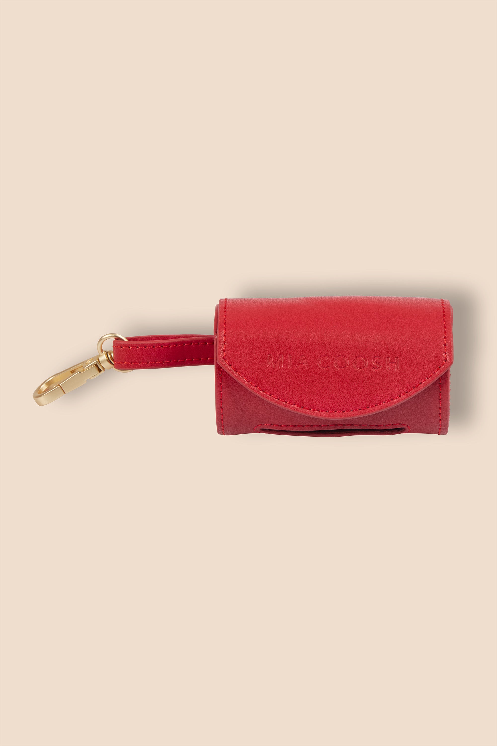 Poop Bag Holder – Rouge Red