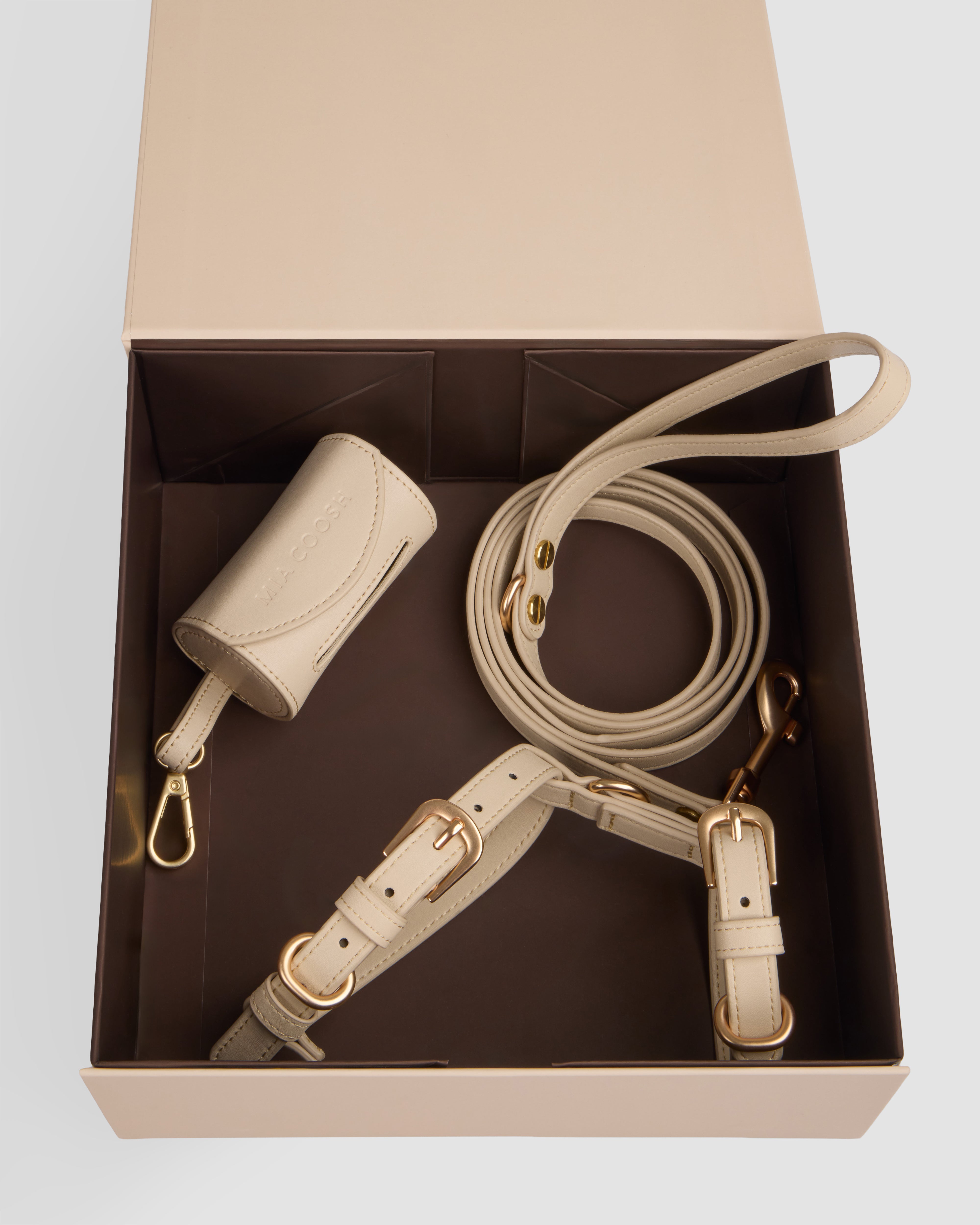 Classic Harness Set – Vanilla Cream