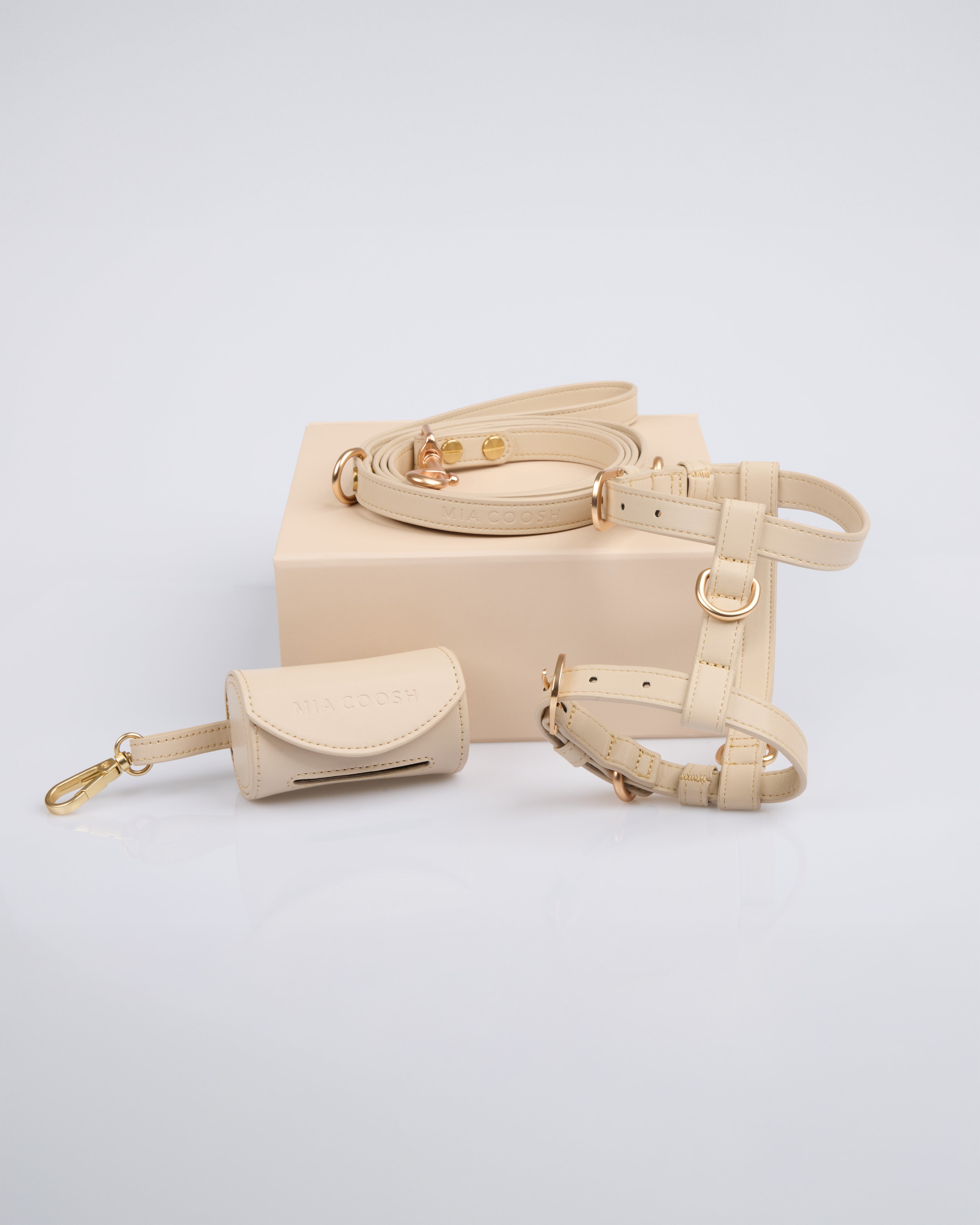 Classic Harness Set – Vanilla Cream