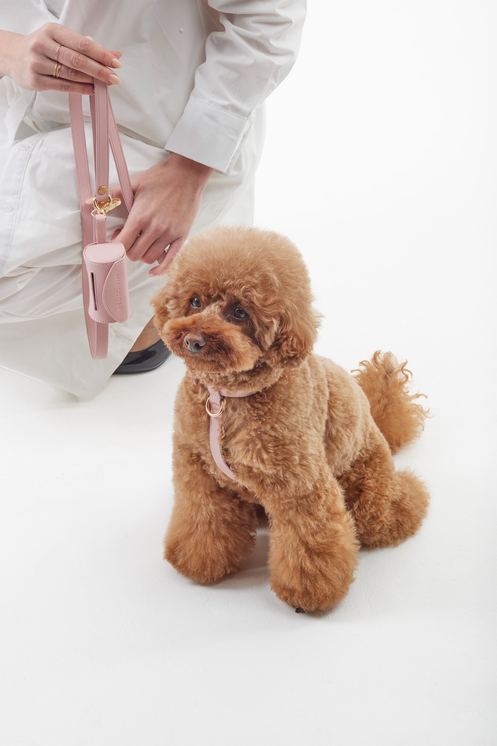 Poop Bag Holder – Blush Pink